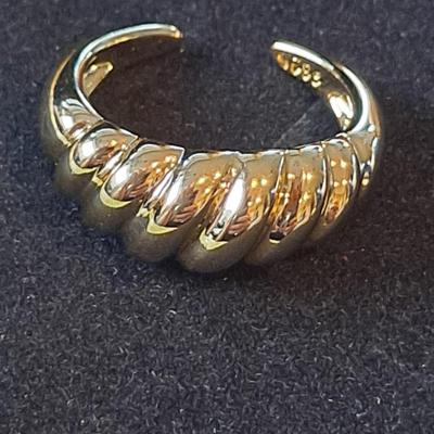 18kt Gold Overlay Sterling Silver