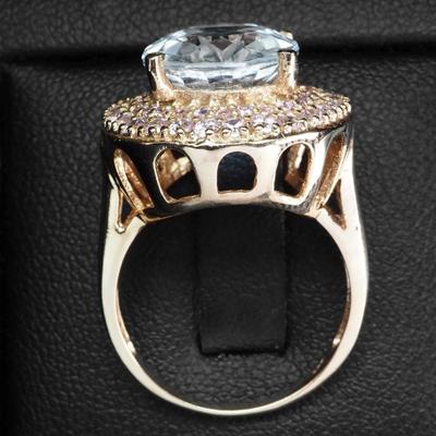 Colorless Lab Grown Sapphire Oval 7.55Ct