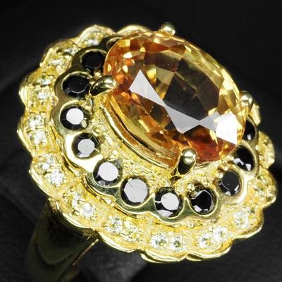 Yellow Lab Grown Sapphire 6.45Ct