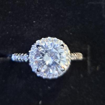 Moissanite Ring