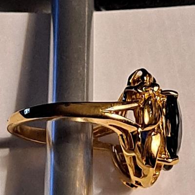 Lab Grown Sapphire Ring