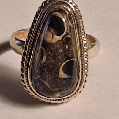 Natural Jasper Ring