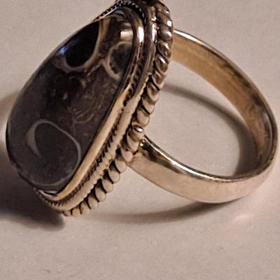 Natural Jasper Ring