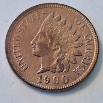 1900 uncirculated indian head penny