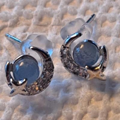 Moon and Stars earrings