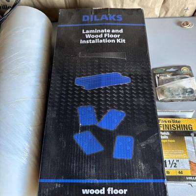 HARDWARE, BUNGEE CORDS, STRAPS, CELLOPHANE STRETCH WRAP, T-SHAPED RULER AND MORE