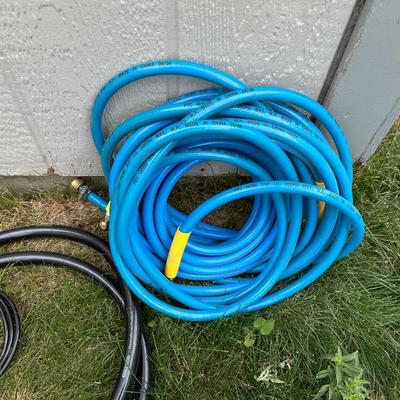 EXTENSION CORDS, AIR HOSES AND HOSE