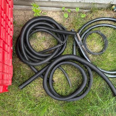 EXTENSION CORDS, AIR HOSES AND HOSE