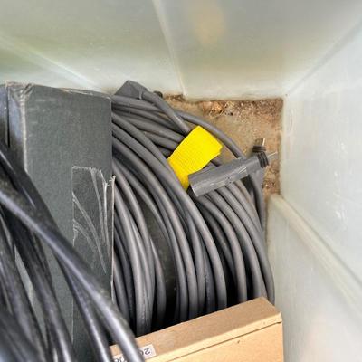 WIRES, CABLES AND EXTENSION CORDS