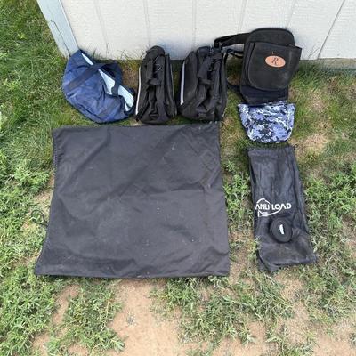 A VARIETY OF BAGS