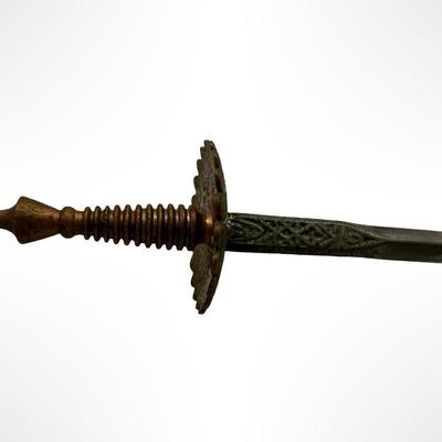 Vintage Toledo Cast Bull Sword Pick