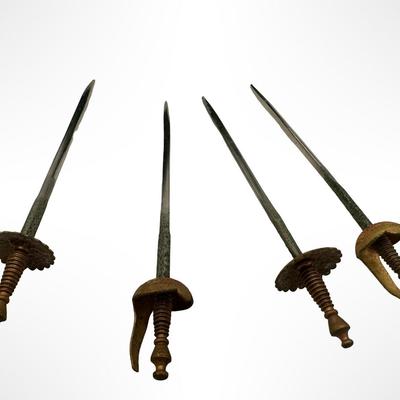Vintage Toledo Cast Bull Sword Pick