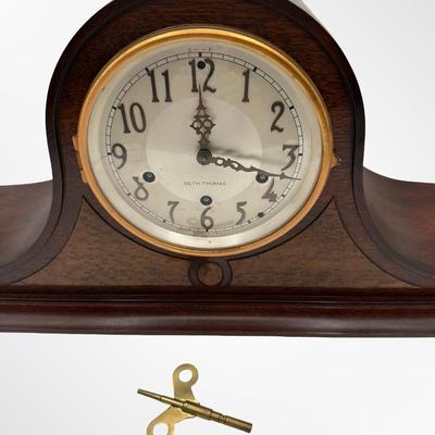 Seth Thomas 8-Day Pendulum Chime Mantle