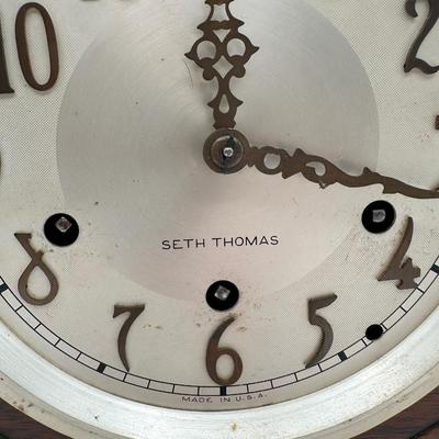 Seth Thomas 8-Day Pendulum Chime Mantle