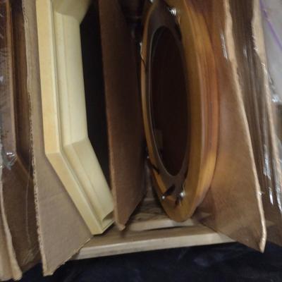 Collection of Frames for Hanging Plates- Assorted Shapes and Sizes