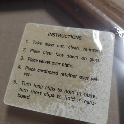 Collection of Frames for Hanging Plates- Assorted Shapes and Sizes