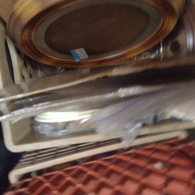 Collection of Frames for Hanging Plates- Assorted Shapes and Sizes