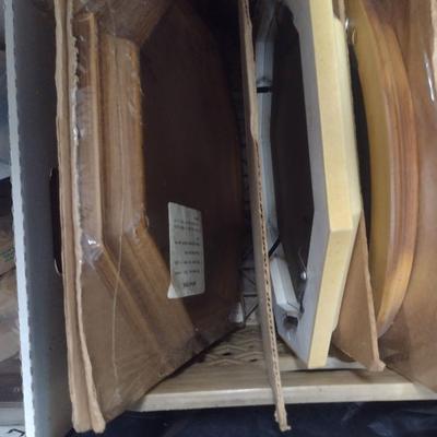 Collection of Frames for Hanging Plates- Assorted Shapes and Sizes