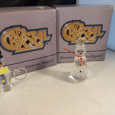 Collection of The Crystal Zoo Figurines with Boxes- Five Pieces (The Crystal Zoo Group #1)