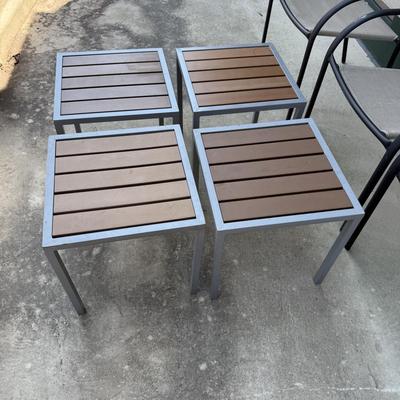 Patio Chairs and Side Tables (LR-BM)