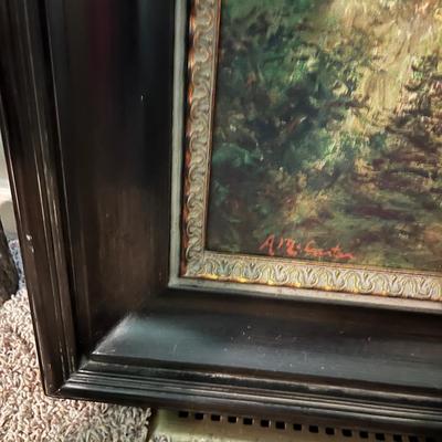 Numbered, Signed & Framed Canvas Giclee Titled “Joys of Summer” (GB1-MG)