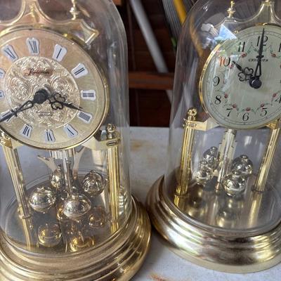 Clocks, mirror, and extras
