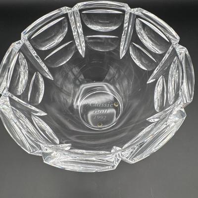 Heavy Crystal Bowl