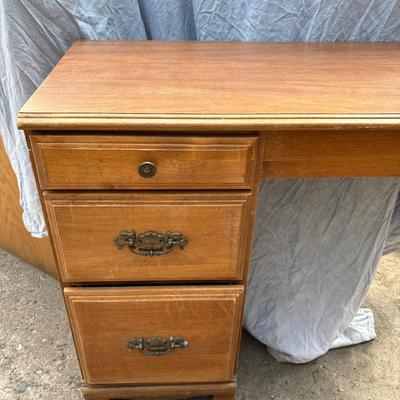 Vintage student desk