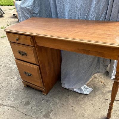 Vintage student desk