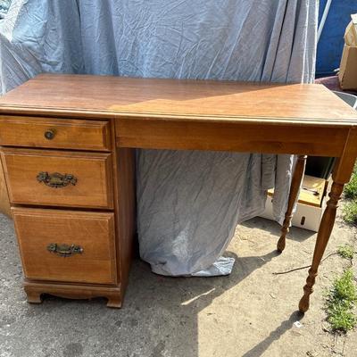 Vintage student desk