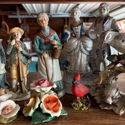 Large group of figurines