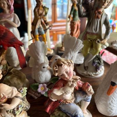 Large group of figurines