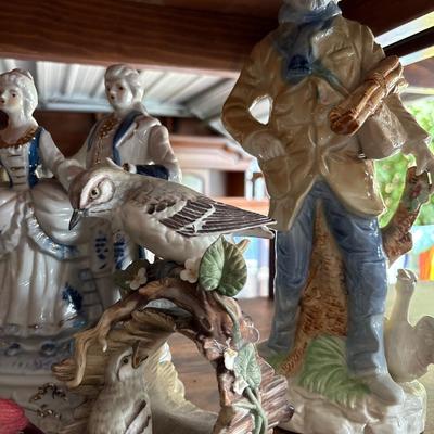 Large group of figurines