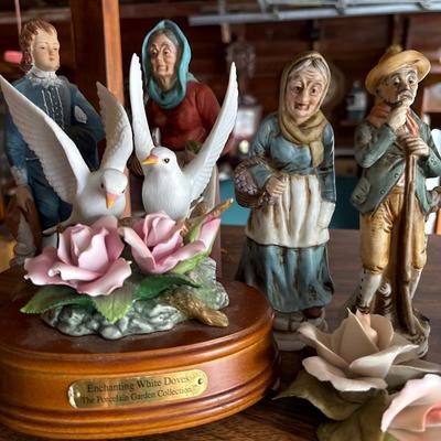 Large group of figurines