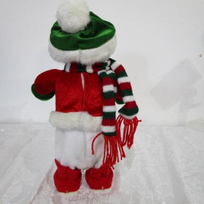 Moving  singing snowman