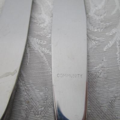 Oneida Community Ballad Silver-plated knives