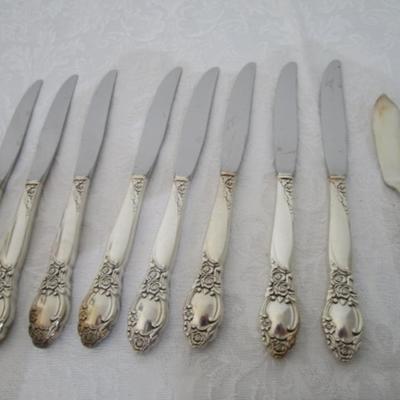 Oneida Community Ballad Silver-plated knives