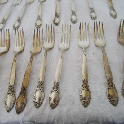 Oneida Community Ballad Silver-plated forks