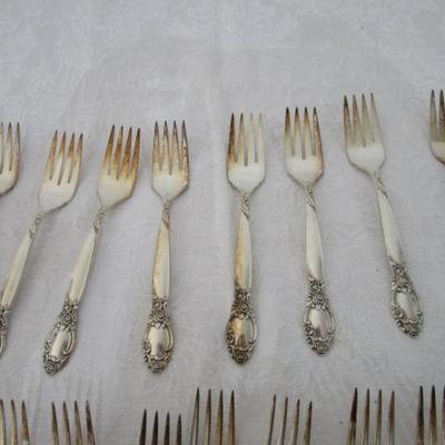 Oneida Community Ballad Silver-plated forks
