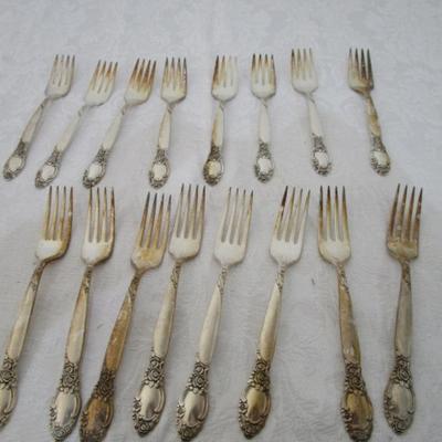 Oneida Community Ballad Silver-plated forks