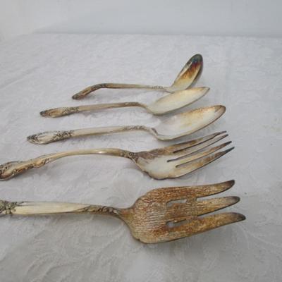 Oneida Community Ballad Silver-plated serving utensils