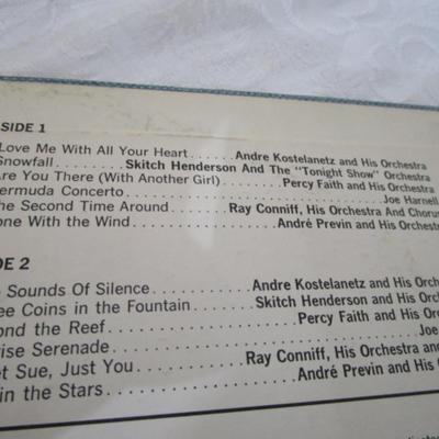7 LP vinyl record albums