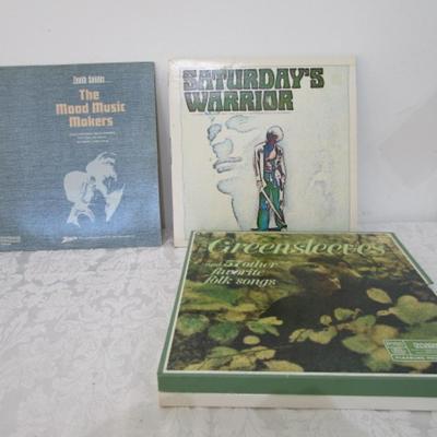 7 LP vinyl record albums