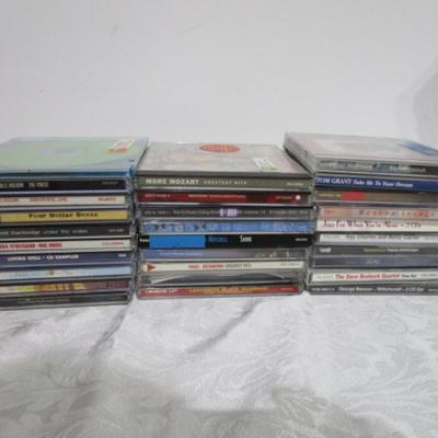 30 CDs, various titles