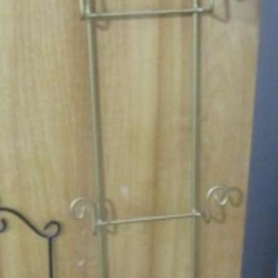 3 decorative plate racks
