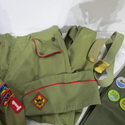 Vintage Boy Scout uniform, Cub Scout shirt & pants