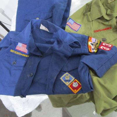Vintage Boy Scout uniform, Cub Scout shirt & pants
