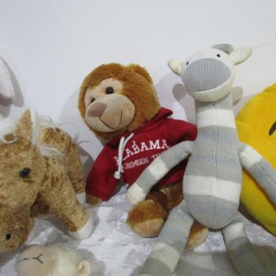 15 stuffed animals