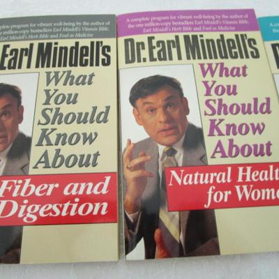 11 Dr. Earl Mindell's "What You Should Know About . . . " books; audio tape "Herbal Medicine Chest"