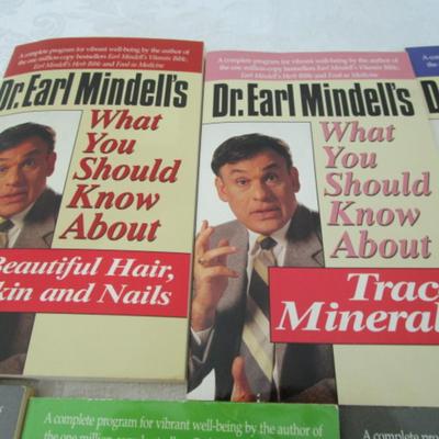 11 Dr. Earl Mindell's "What You Should Know About . . . " books; audio tape "Herbal Medicine Chest"